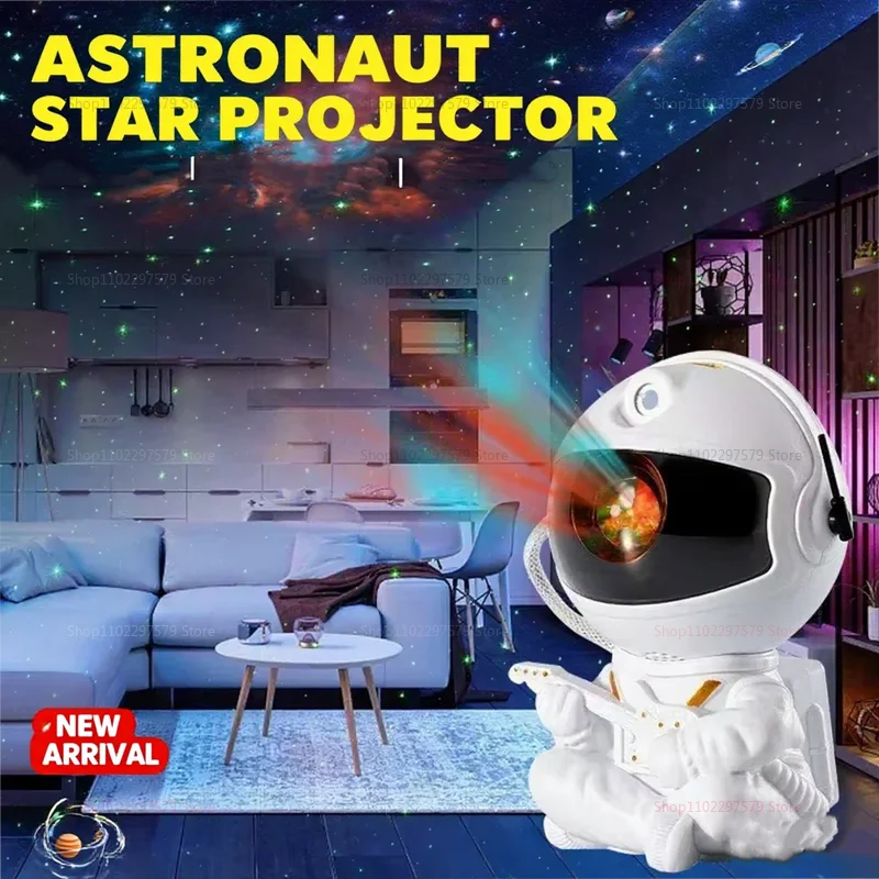 Astronaut Galaxy Projector | Transform Your Room into a Galaxy