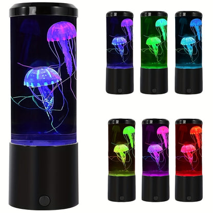 Jellyfish Lamp — 8″ LED Color-Changing Mood Light for Home & Decor